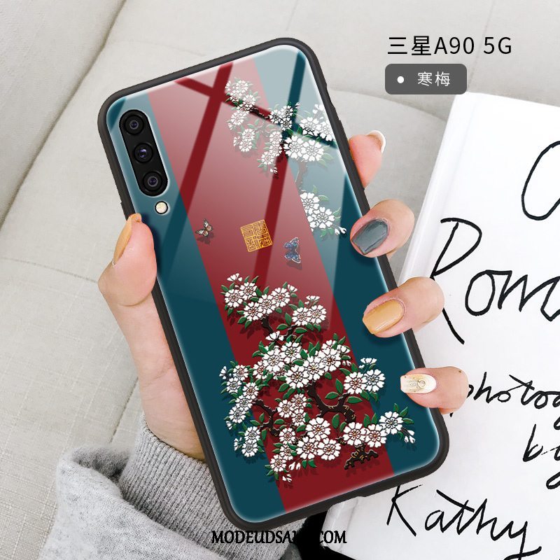 Samsung Galaxy A90 5g Etui Hængende Ornamenter Beskyttelse Cover Silikone Af Personlighed