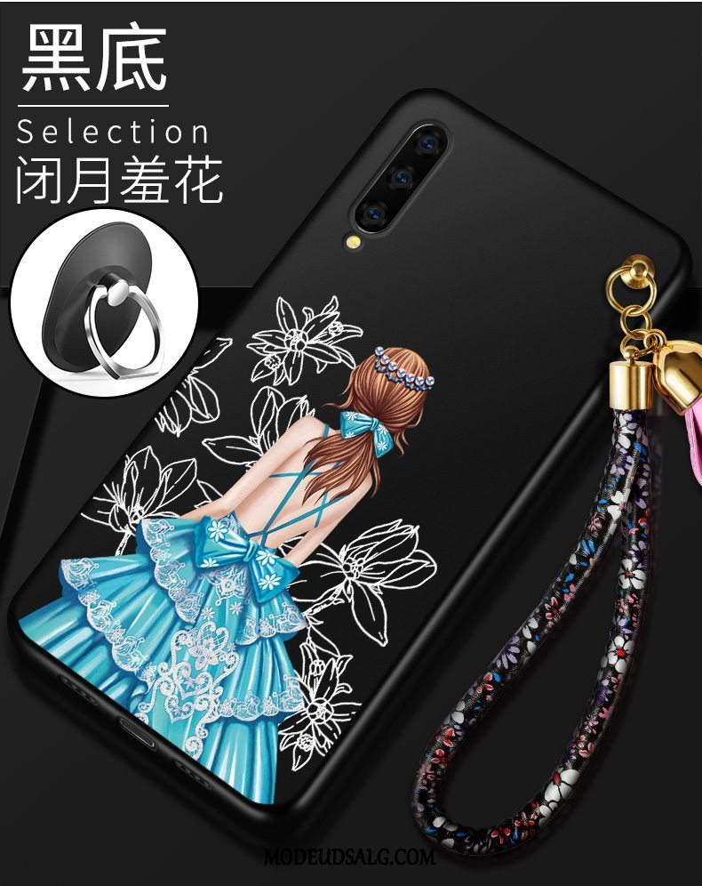 Samsung Galaxy A90 5g Etui Kreativ Silikone Blød Alt Inklusive Cover