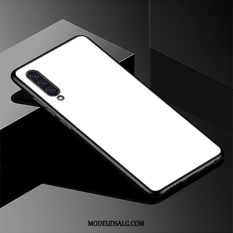 Samsung Galaxy A90 5g Etui Mode Glas Rød Luksus Simple