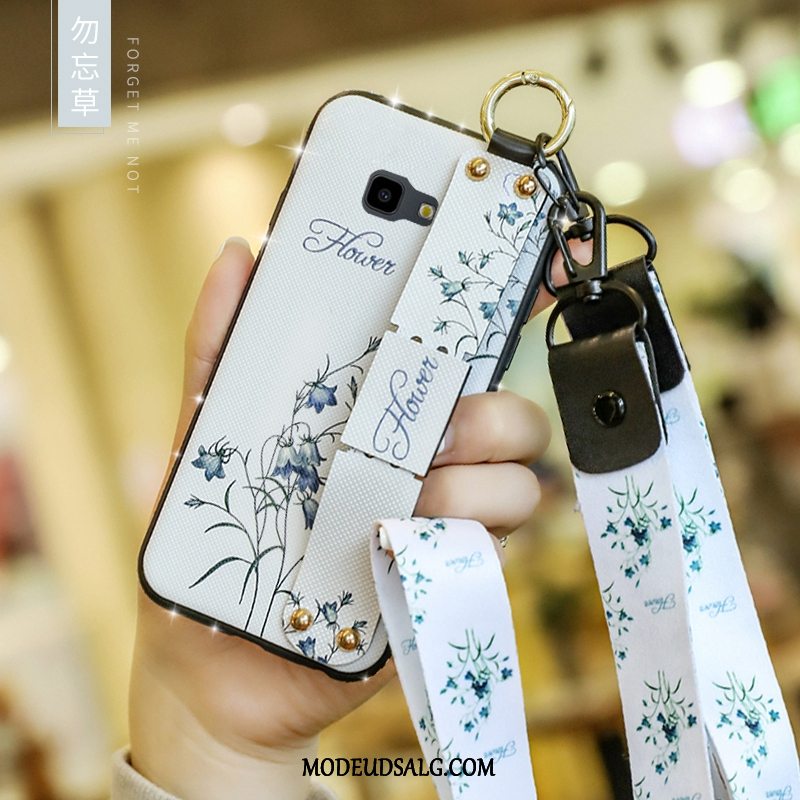 Samsung Galaxy J4+ Etui Anti-fald Beskyttelse Cover Malet Blød