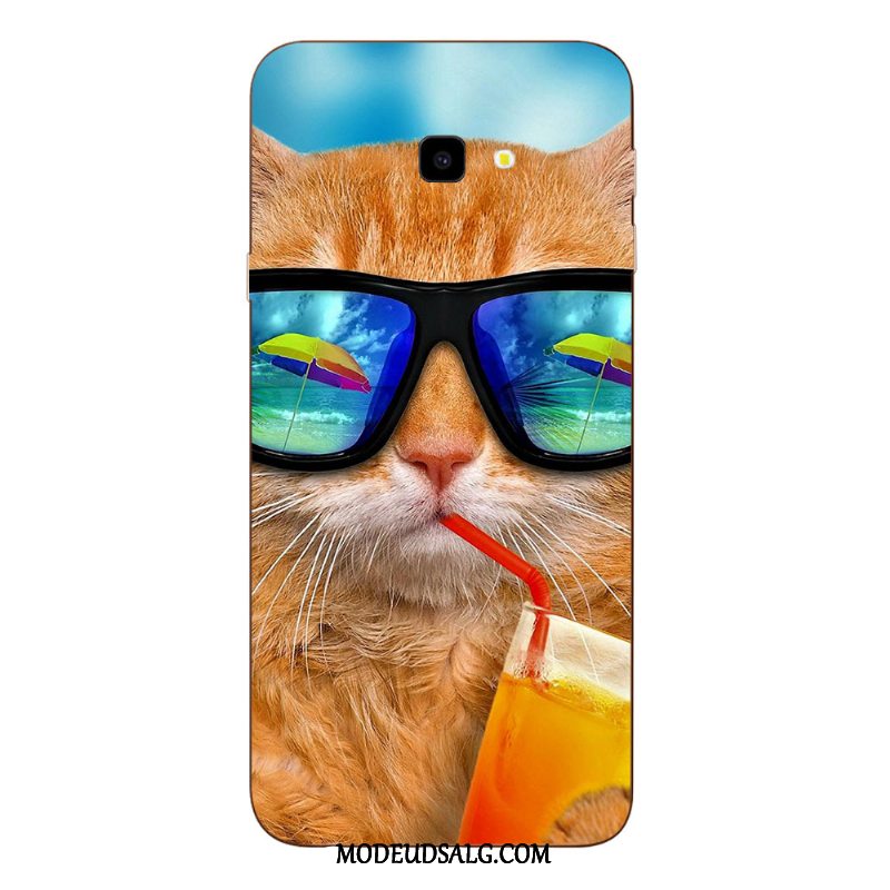 Samsung Galaxy J4+ Etui Cartoon Beskyttelse Cover Farve Ny