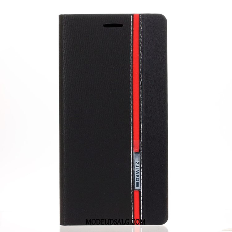 Samsung Galaxy J4+ Etui / Cover Lædertaske Folio Grå Silikone