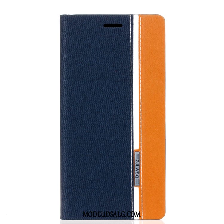 Samsung Galaxy J4+ Etui / Cover Lædertaske Folio Grå Silikone