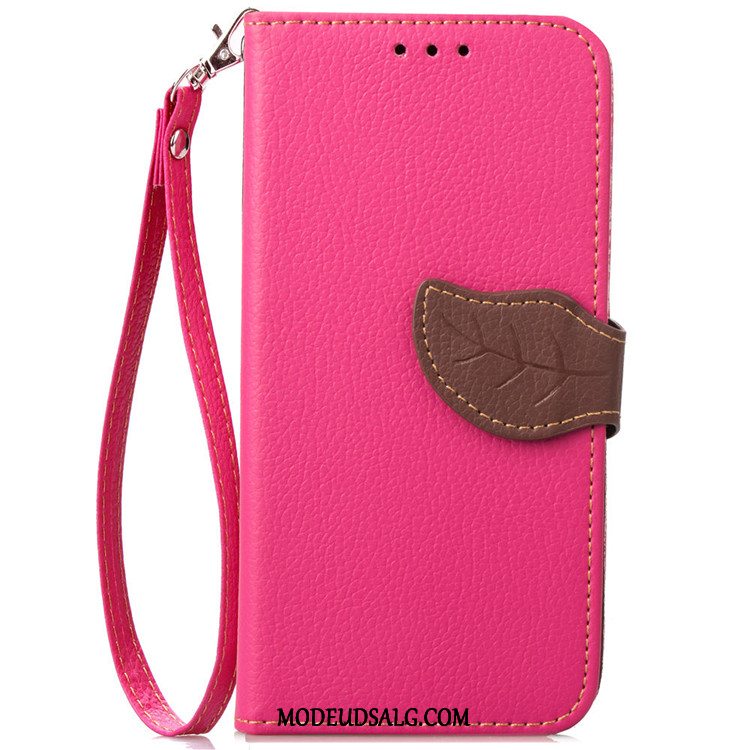 Samsung Galaxy J4+ Etui Folio Anti-fald Beskyttelse Cover Lædertaske