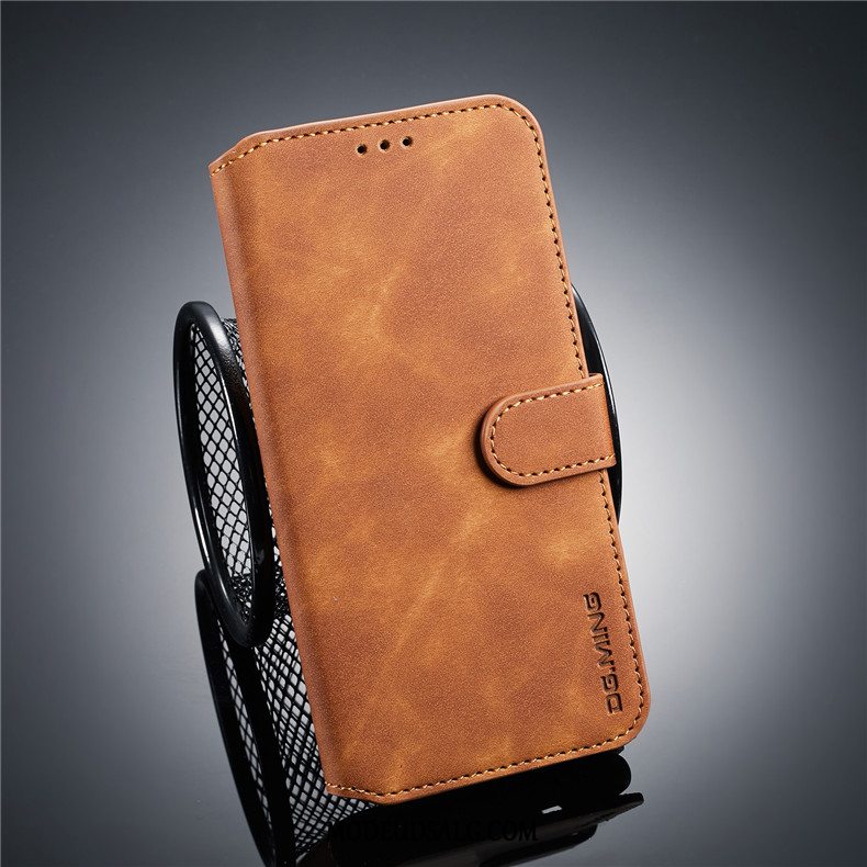 Samsung Galaxy J6 Etui Anti-fald Cover Folio Rød Beskyttelse