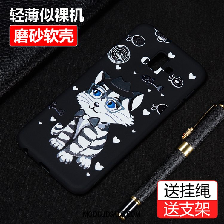 Samsung Galaxy J6+ Etui Anti-fald Silikone Blød Cover Trend