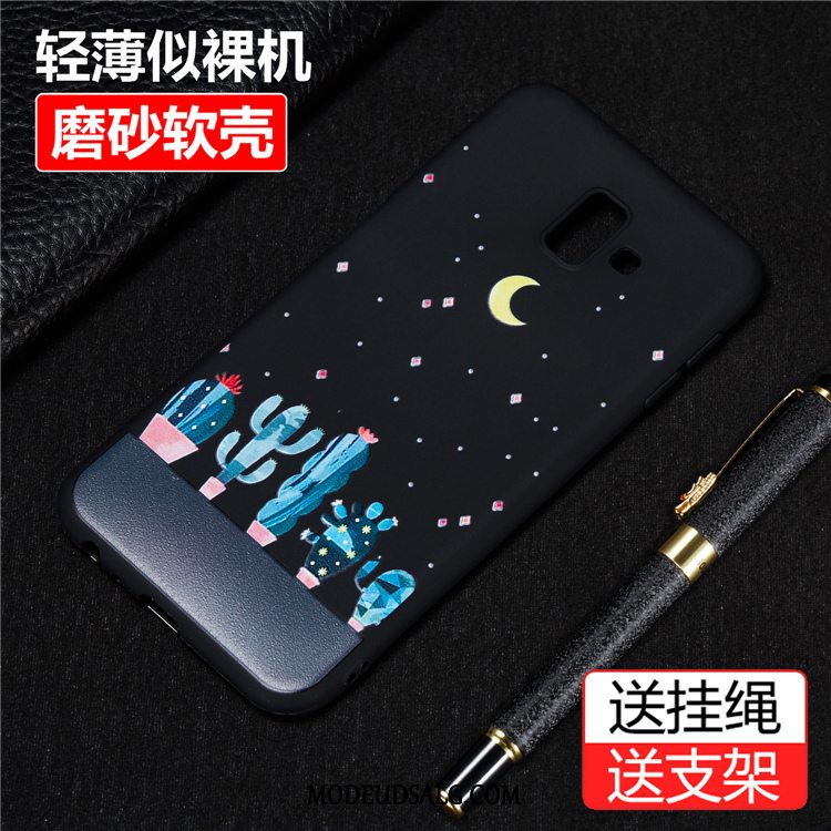 Samsung Galaxy J6+ Etui Anti-fald Silikone Blød Cover Trend