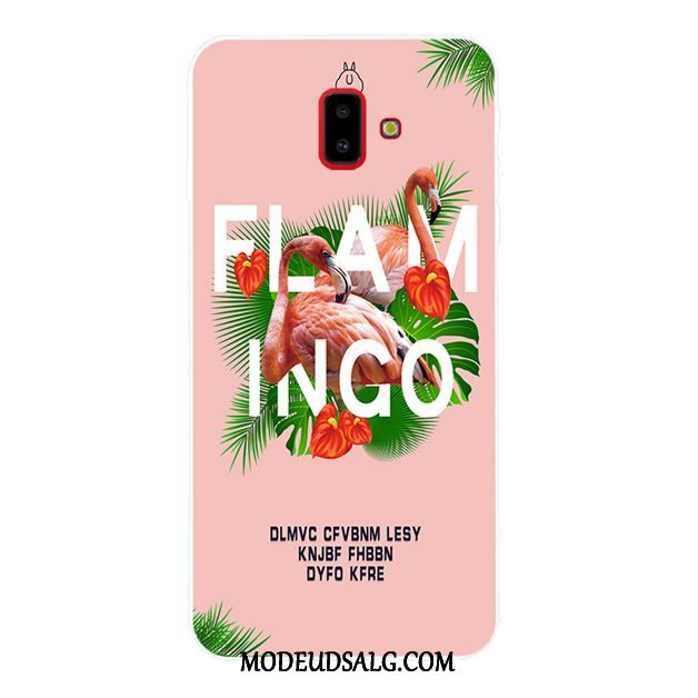 Samsung Galaxy J6+ Etui Anti-fald Smuk Af Personlighed Blød Blomster