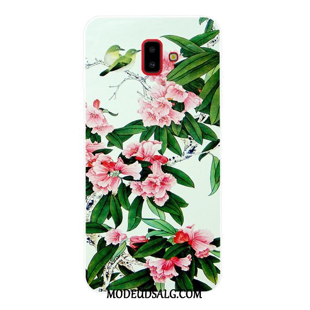 Samsung Galaxy J6+ Etui Anti-fald Smuk Af Personlighed Blød Blomster