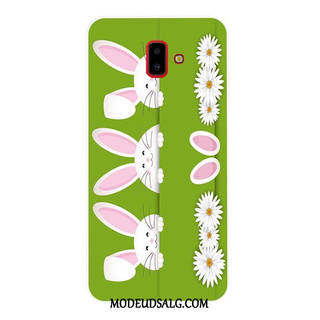 Samsung Galaxy J6+ Etui Anti-fald Smuk Af Personlighed Blød Blomster