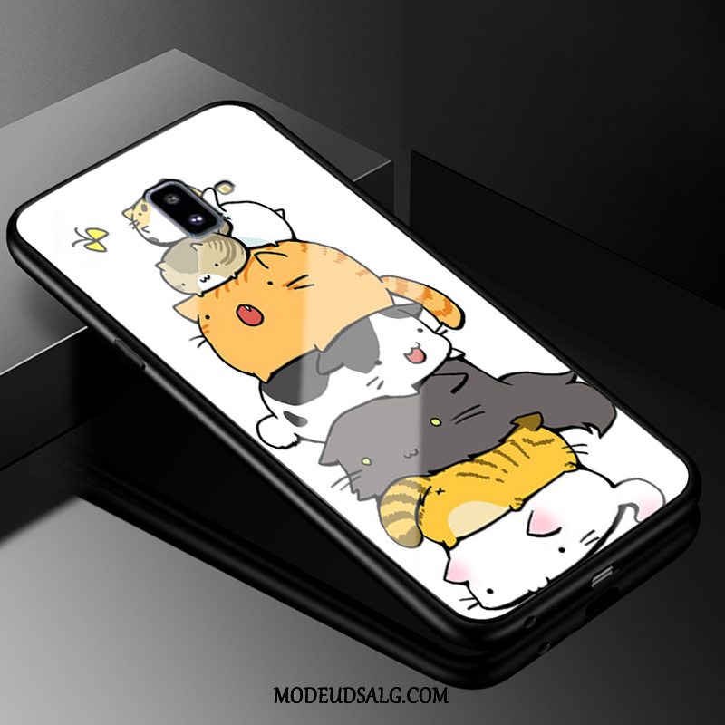 Samsung Galaxy J6+ Etui Blød Cover Silikone Cartoon Glas