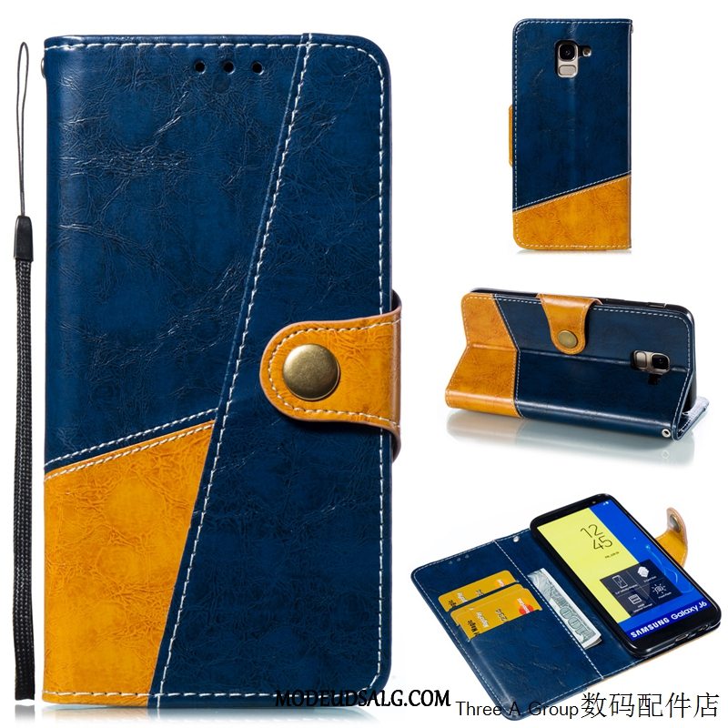 Samsung Galaxy J6 Etui Cover Alt Inklusive Beskyttelse Europa Rød