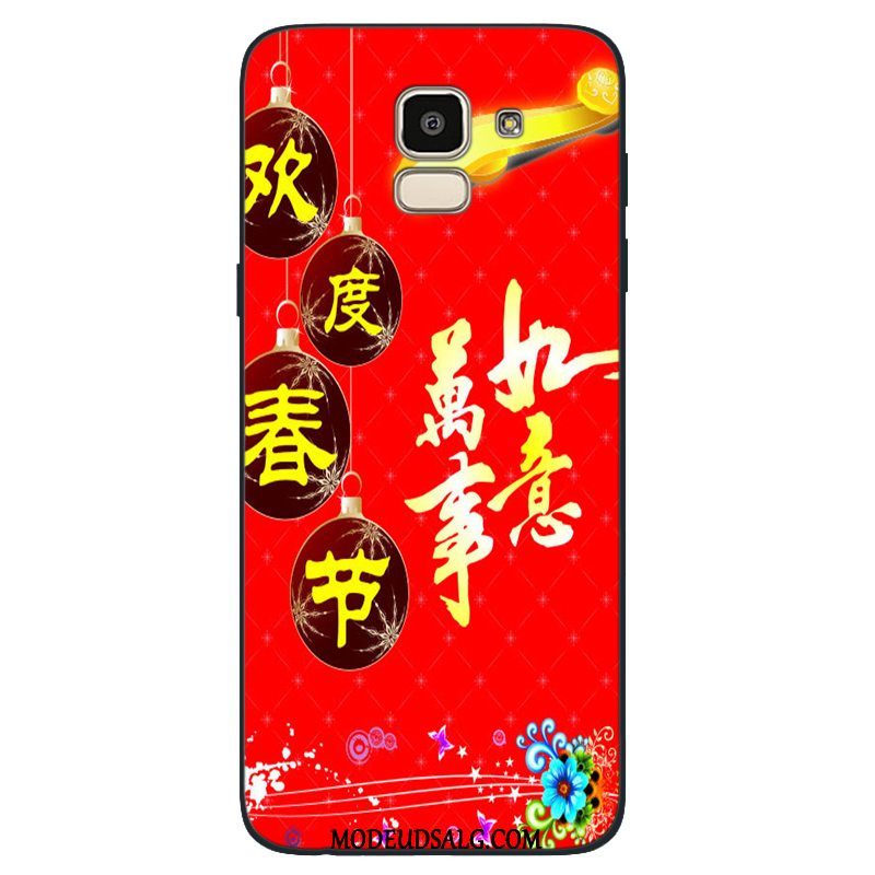 Samsung Galaxy J6 Etui Cover Beskyttelse Alt Inklusive Silikone Anti-fald