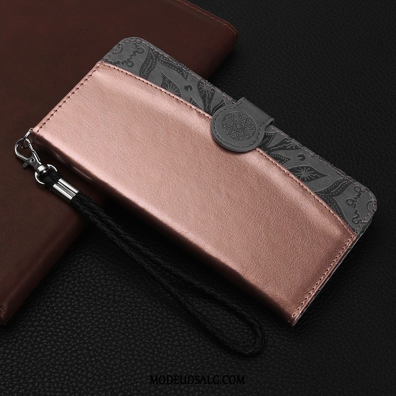 Samsung Galaxy J6+ Etui Cover Kreativ Folio Blå Beskyttelse