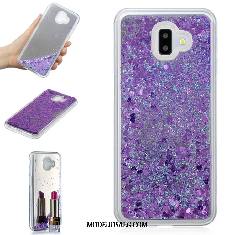 Samsung Galaxy J6+ Etui Cover Lilla Blød Quicksand