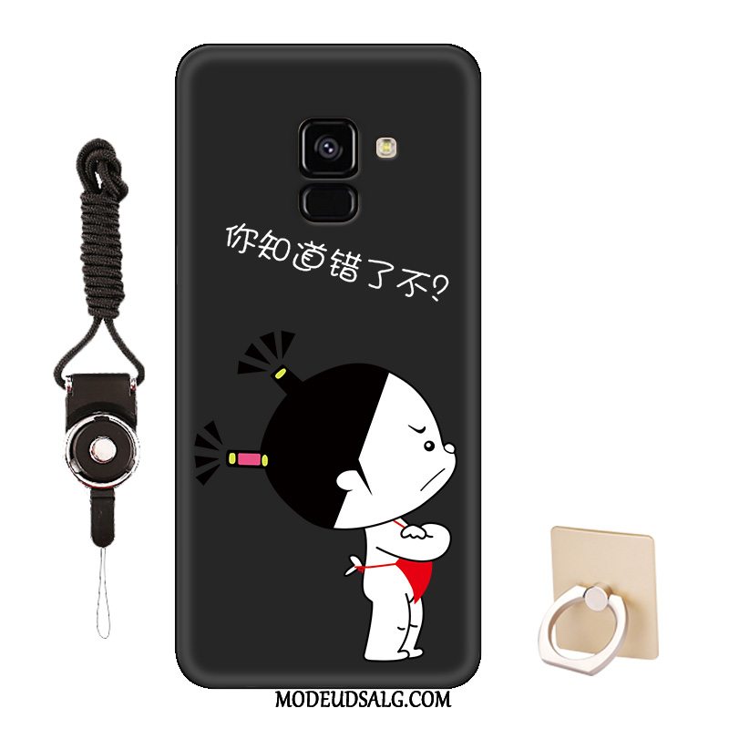 Samsung Galaxy J6 Etui / Cover Mode Sort Europa Beskyttelse Cartoon