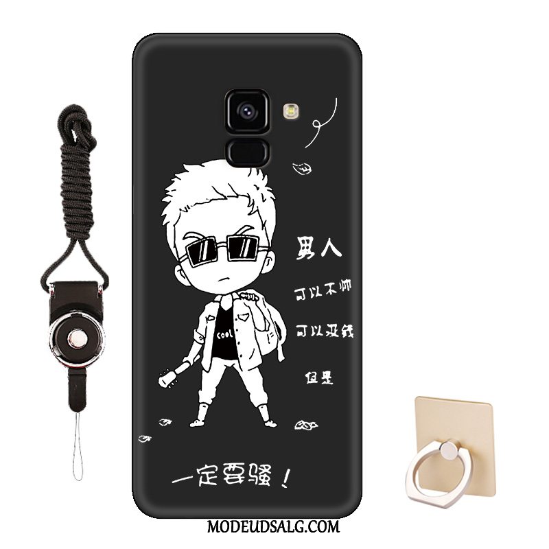 Samsung Galaxy J6 Etui / Cover Mode Sort Europa Beskyttelse Cartoon