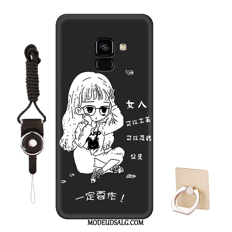 Samsung Galaxy J6 Etui / Cover Mode Sort Europa Beskyttelse Cartoon