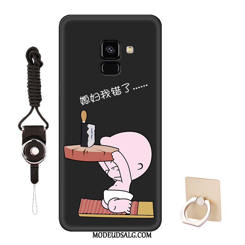 Samsung Galaxy J6 Etui / Cover Mode Sort Europa Beskyttelse Cartoon