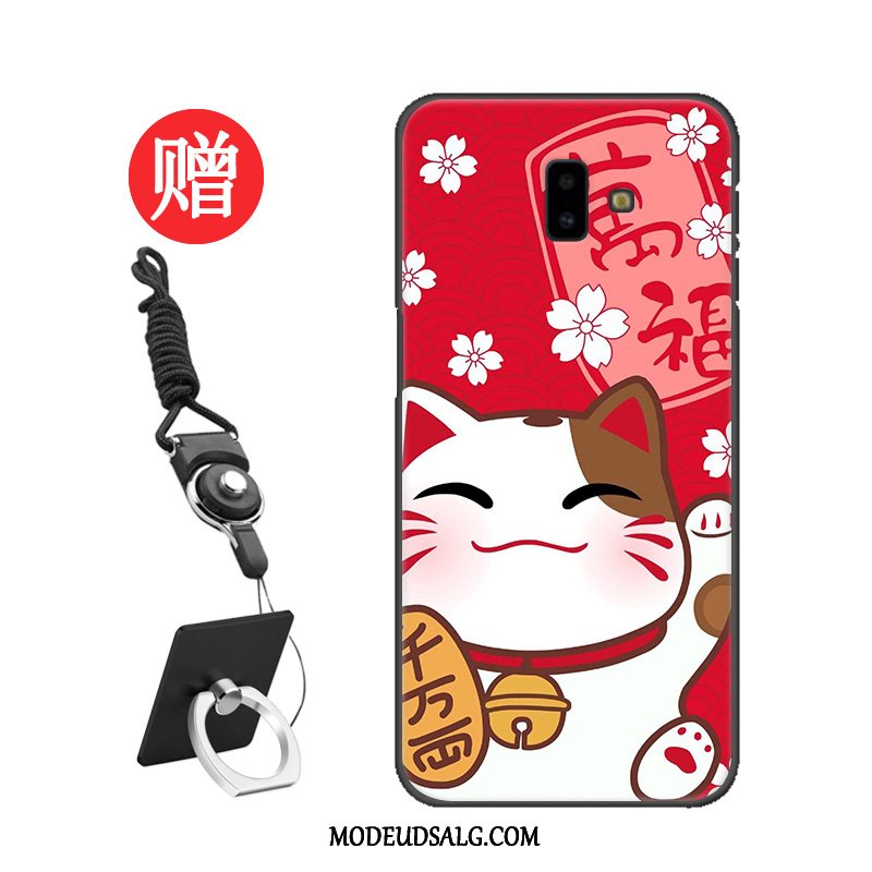 Samsung Galaxy J6+ Etui / Cover Smuk Mønster Tilpas Anti-fald Cartoon