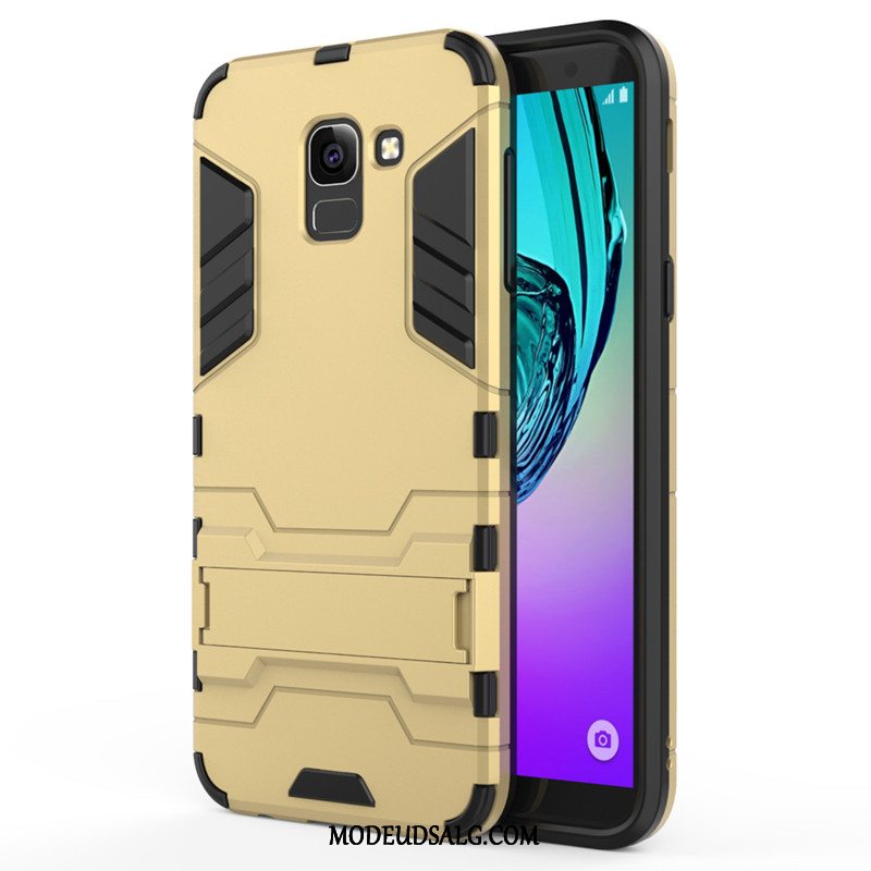 Samsung Galaxy J6 Etui / Cover Support Europa Guld Beskyttelse