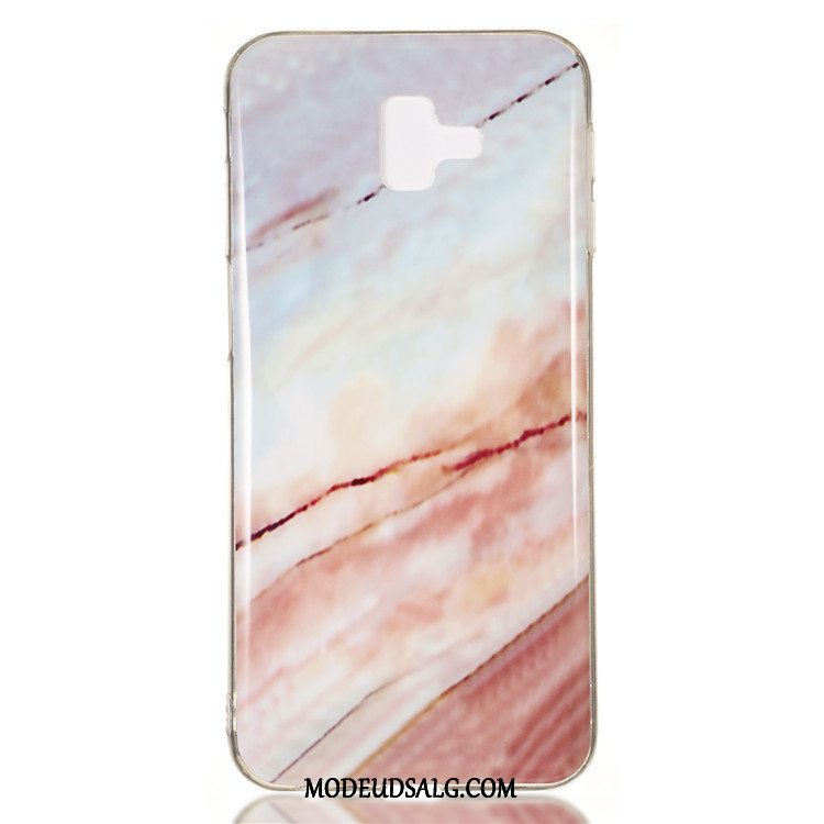 Samsung Galaxy J6+ Etui Hvid Beskyttelse Cover Stor