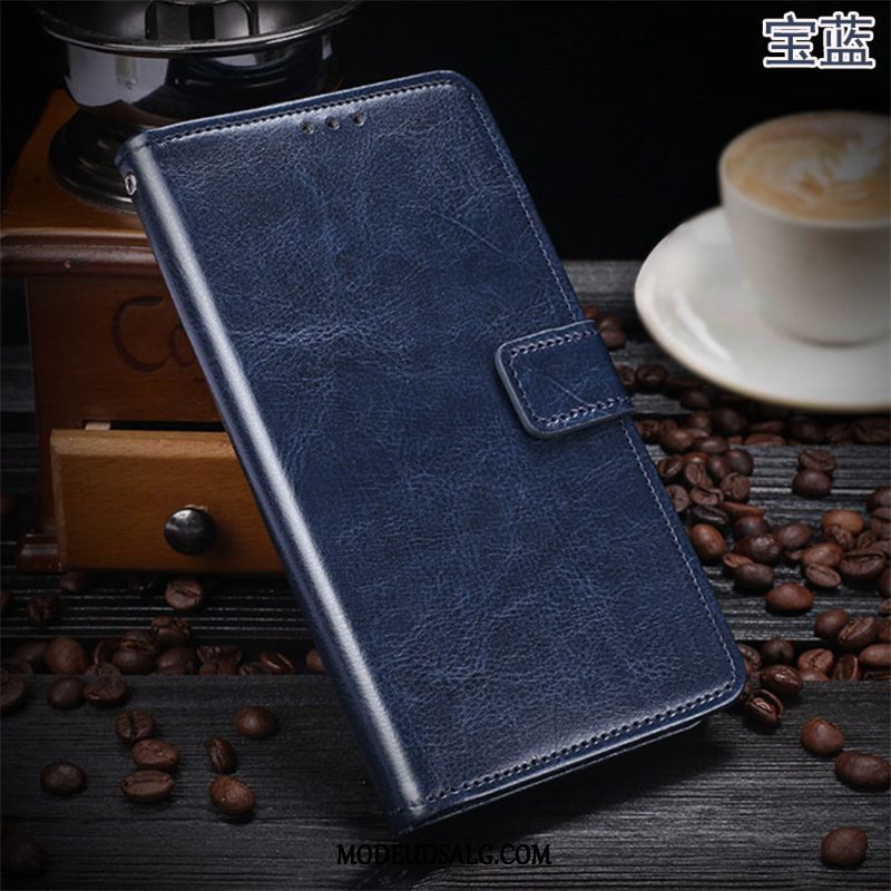 Samsung Galaxy M20 Etui Business Folio Ny Sort Cover