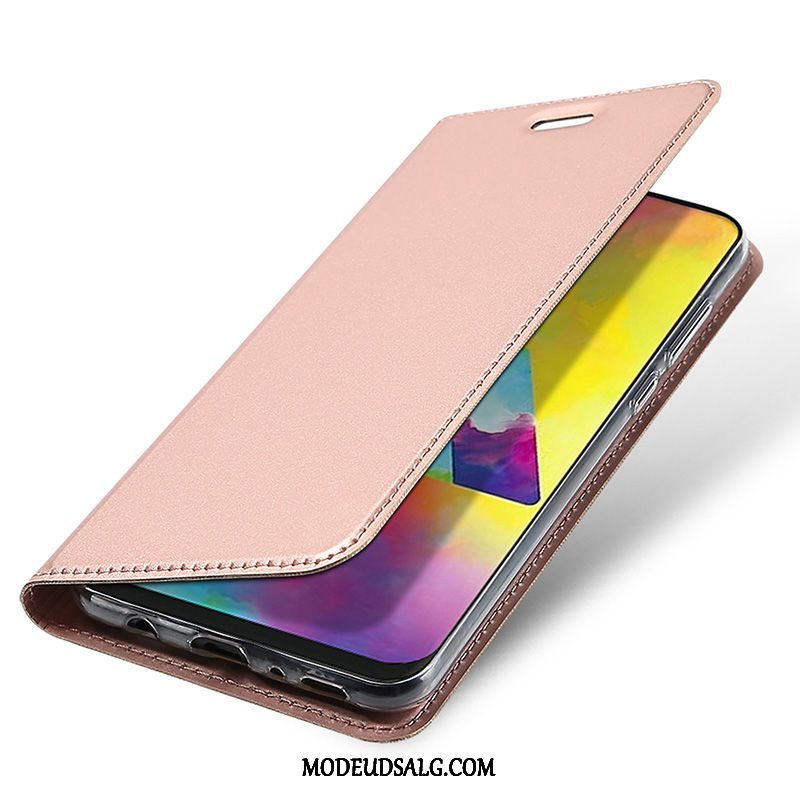 Samsung Galaxy M20 Etui / Cover Rosa Guld Hærdning Membrane