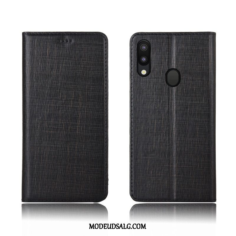 Samsung Galaxy M20 Etui Ny Nubuck Blød Alt Inklusive Anti-fald