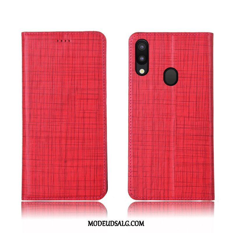 Samsung Galaxy M20 Etui Ny Nubuck Blød Alt Inklusive Anti-fald