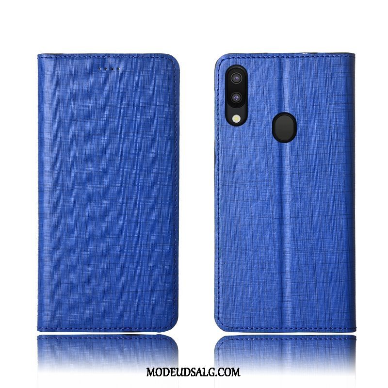 Samsung Galaxy M20 Etui Ny Nubuck Blød Alt Inklusive Anti-fald