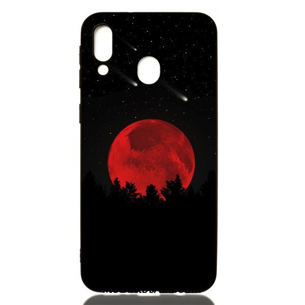 Samsung Galaxy M20 Etui Trend Blød Hængende Ornamenter Kreativ Cartoon