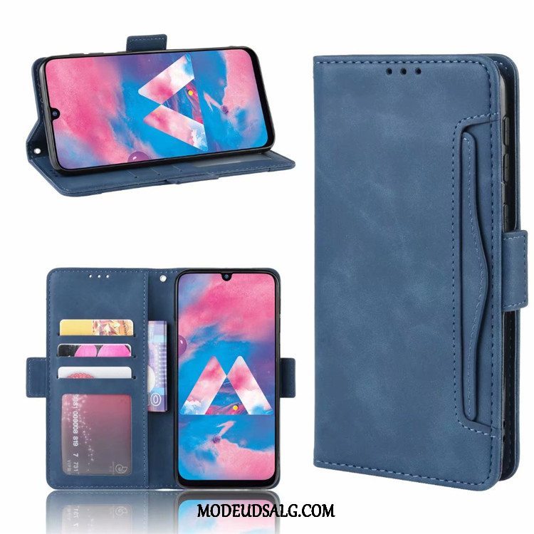 Samsung Galaxy M30s Etui Cover Ny Tegnebog Lædertaske Support