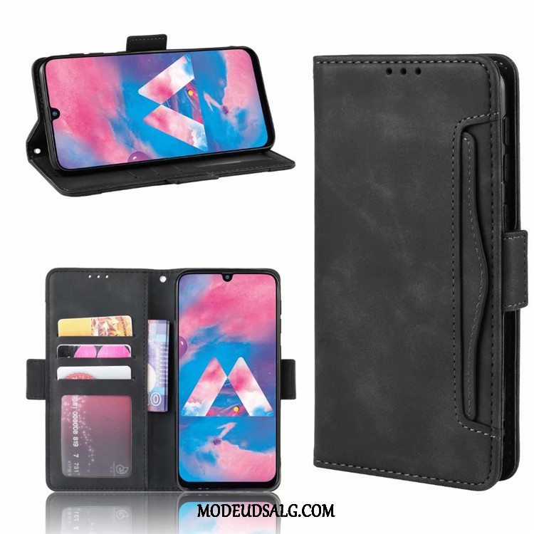 Samsung Galaxy M30s Etui Cover Ny Tegnebog Lædertaske Support