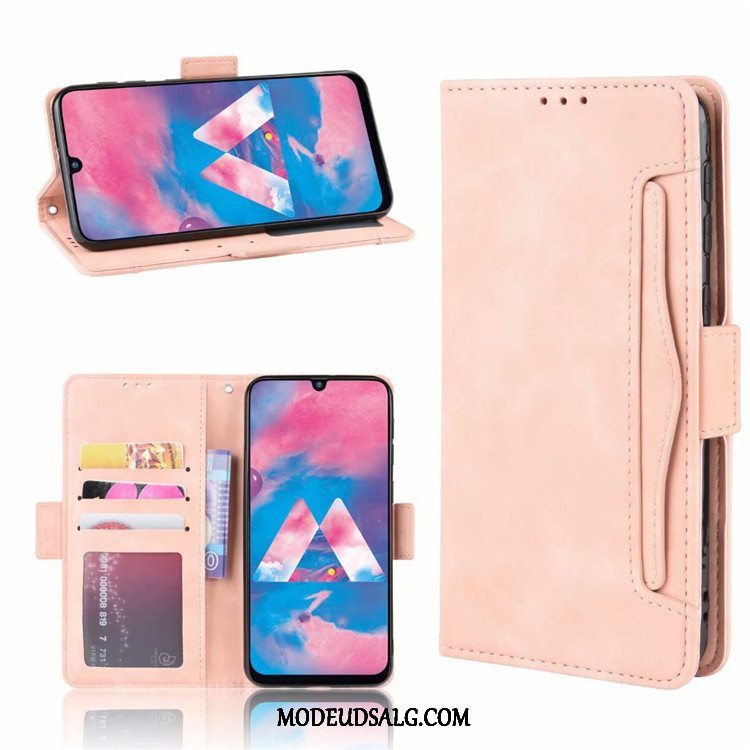 Samsung Galaxy M30s Etui Cover Ny Tegnebog Lædertaske Support