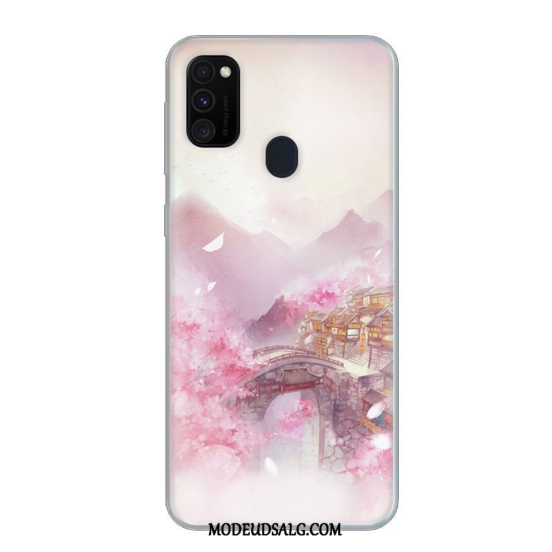 Samsung Galaxy M30s Etui / Cover Trend Blå Beskyttelse Tilpas