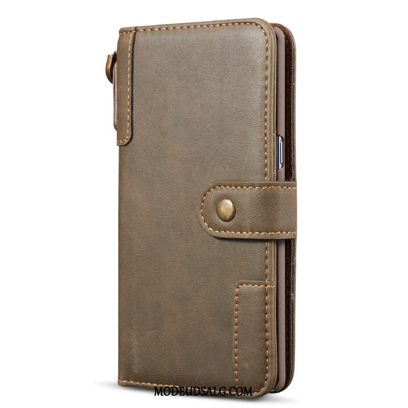 Samsung Galaxy Note 10 Etui Cover Beskyttelse Blå Kort