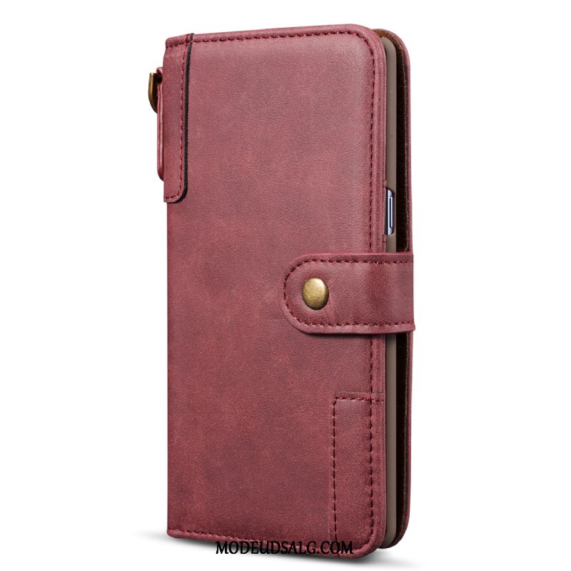 Samsung Galaxy Note 10 Etui Cover Beskyttelse Blå Kort