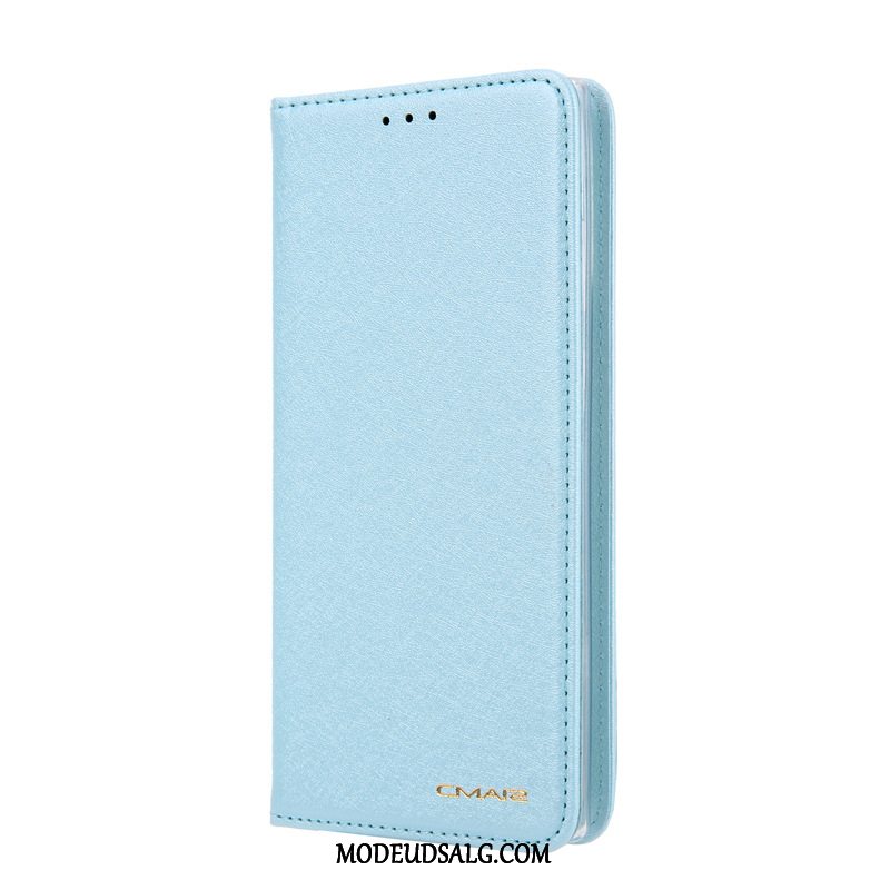 Samsung Galaxy Note 10 Etui Kort Rød Lædertaske Folio