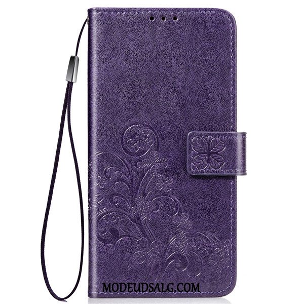 Samsung Galaxy Note 10 Lite Etui Anti-fald Beskyttelse Blød Rød Clamshell