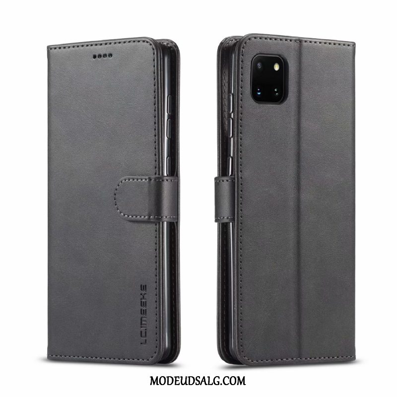 Samsung Galaxy Note 10 Lite Etui Lædertaske Beskyttelse Cover Gul