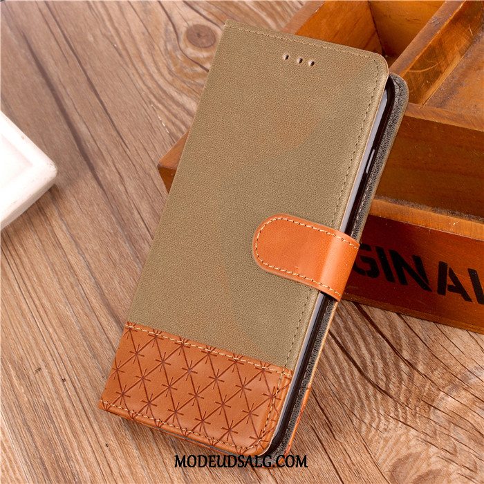 Samsung Galaxy Note 8 Etui Beskyttelse Folio Cover Anti-fald Grøn