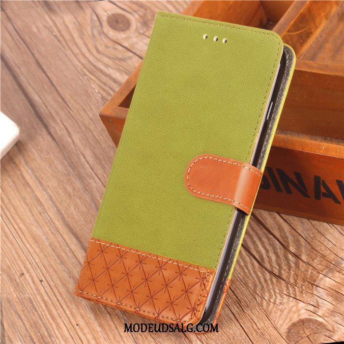 Samsung Galaxy Note 8 Etui Beskyttelse Folio Cover Anti-fald Grøn