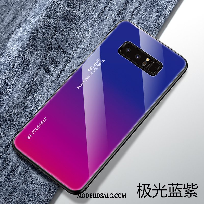 Samsung Galaxy Note 8 Etui Blød Tynd Cover Gradient Anti-fald