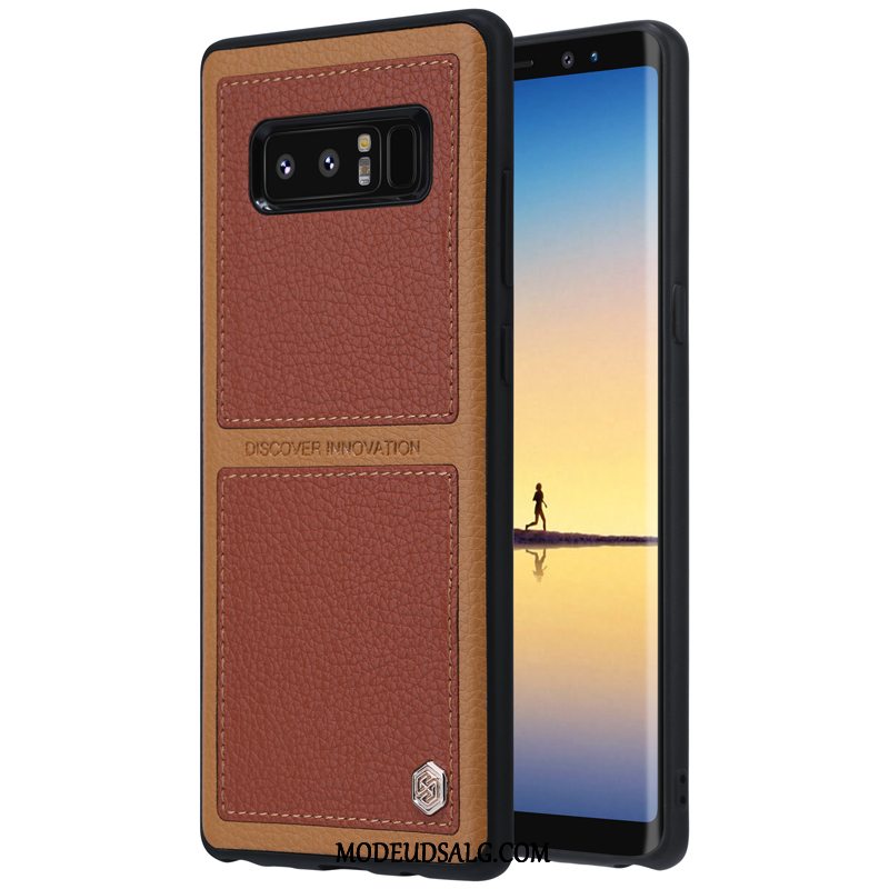 Samsung Galaxy Note 8 Etui / Cover Anti-fald Blød Vintage Alt Inklusive Beskyttelse