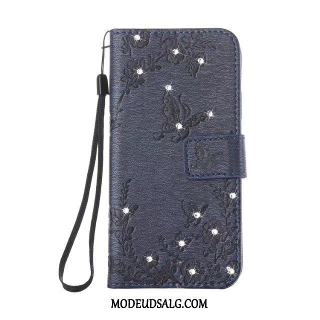 Samsung Galaxy Note 8 Etui Cover Hængende Ornamenter Tegnebog Folio Lilla