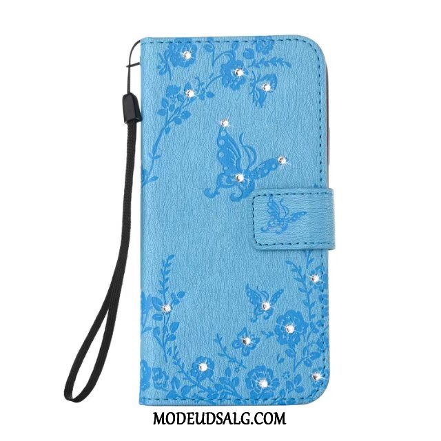 Samsung Galaxy Note 8 Etui Cover Hængende Ornamenter Tegnebog Folio Lilla