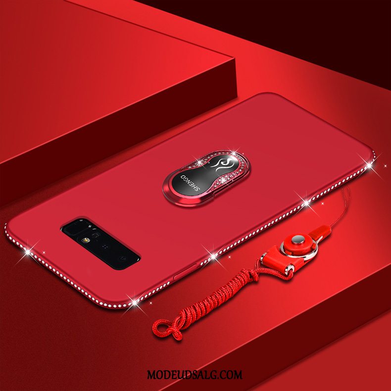 Samsung Galaxy Note 8 Etui / Cover Lilla Nubuck Kreativ Net Red Af Personlighed