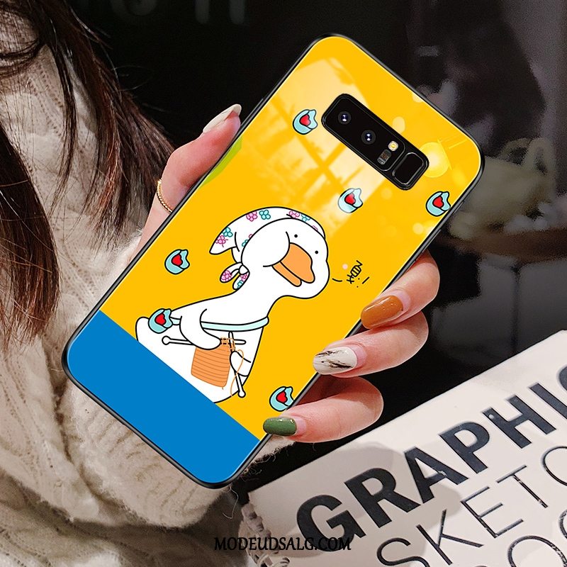 Samsung Galaxy Note 8 Etui Rød Trendy Cover Alt Inklusive Cartoon