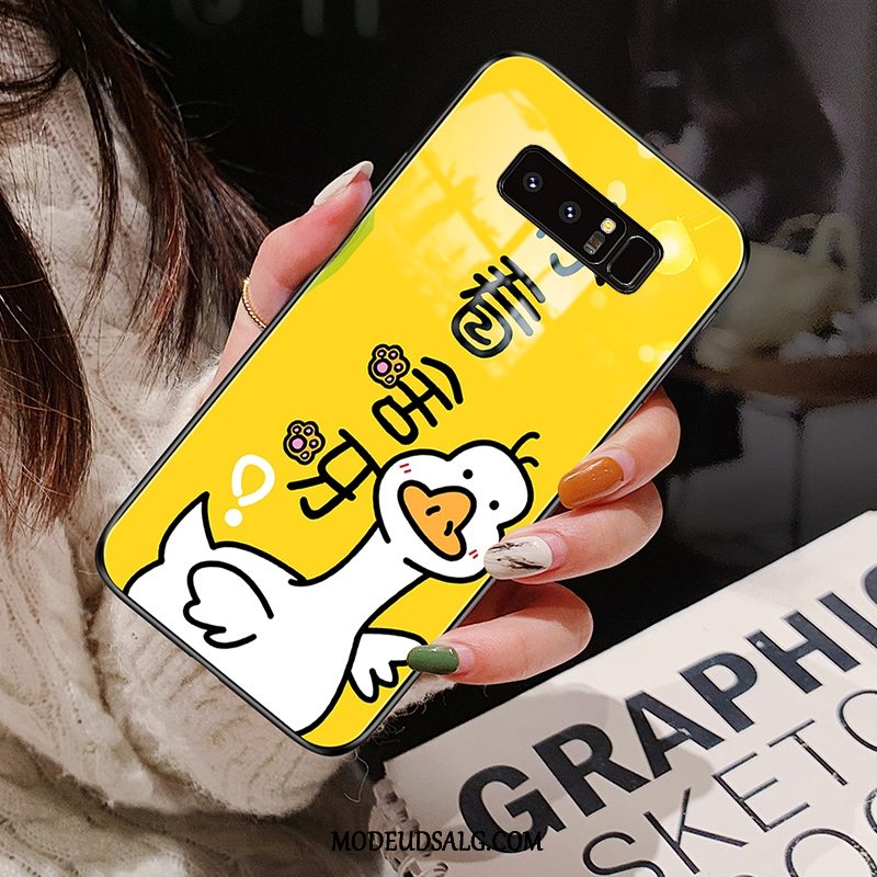 Samsung Galaxy Note 8 Etui Rød Trendy Cover Alt Inklusive Cartoon